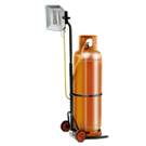 PTSI PLAC direct fired gas heater