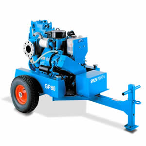 gp 80 general purpose pump Angle View