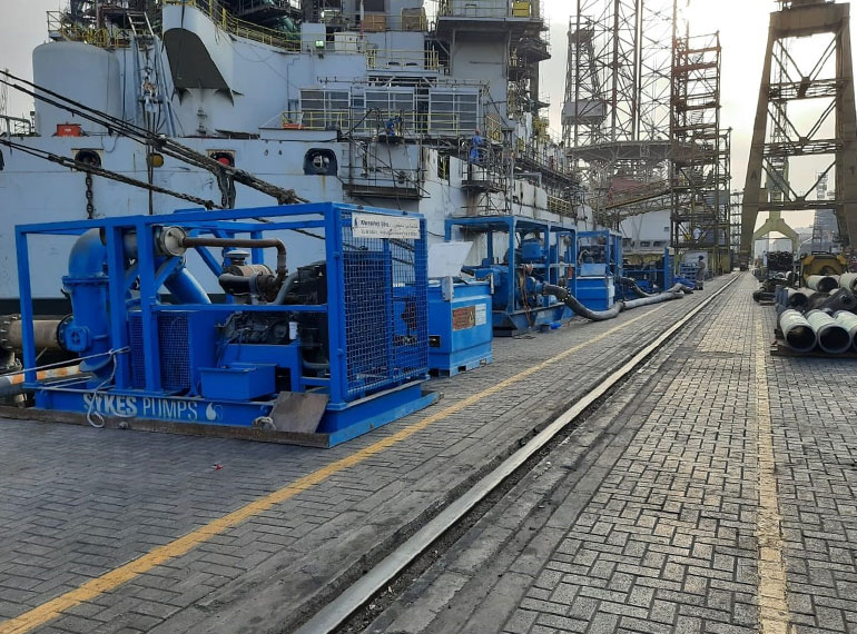 Pump Hire for Docks, Ports and Harbours