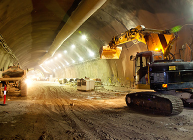 Pump hire for Tunnelling