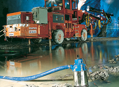 Pump hire for Tunnelling