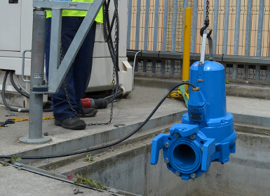 Pump hire for Wastewater Treatment