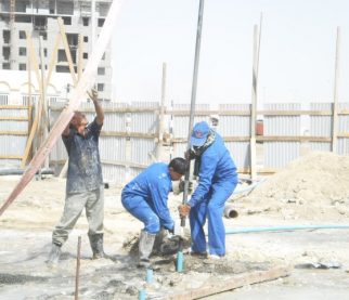 Installation of a wellpoint